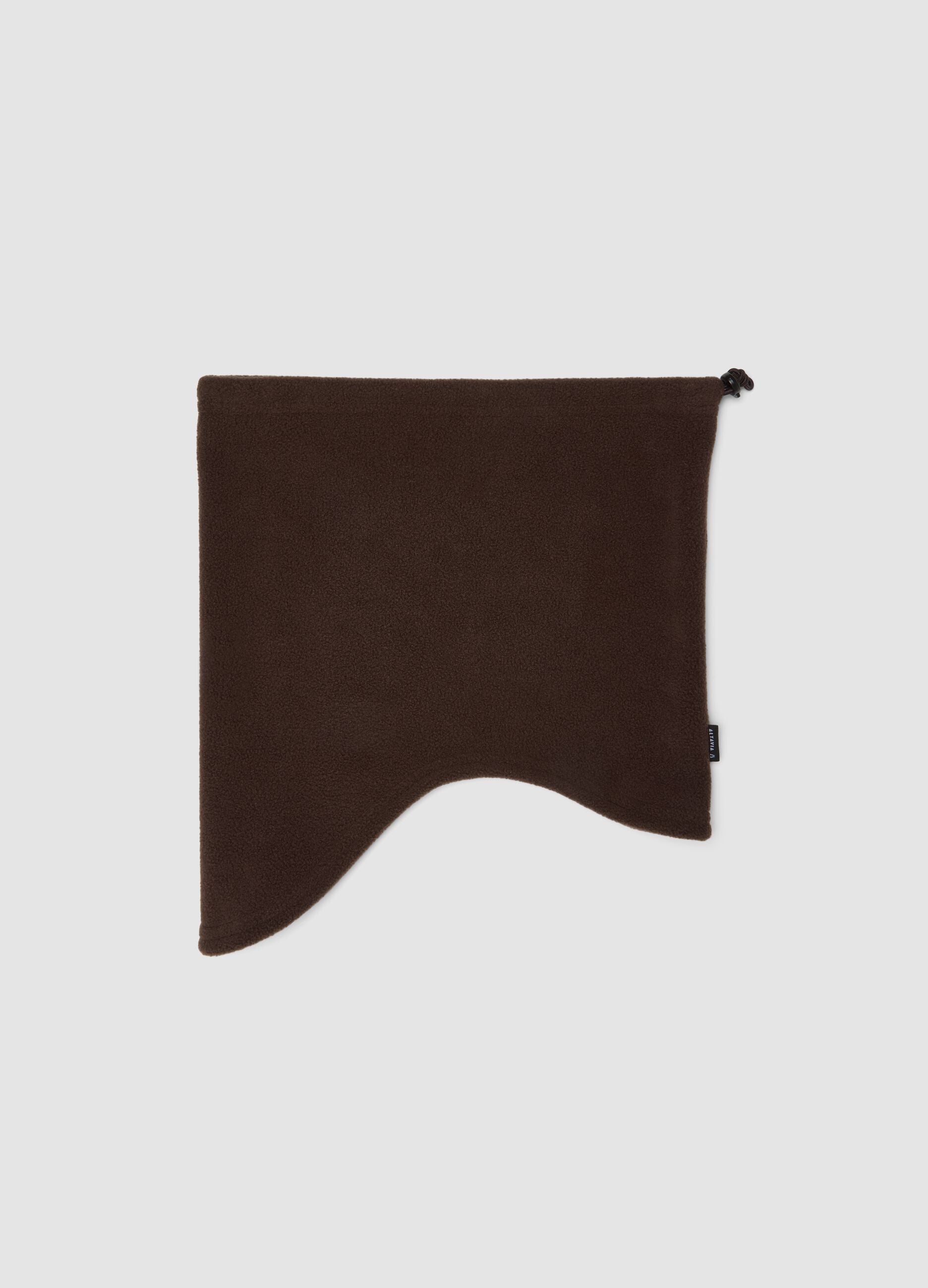 Neck warmer with adjustable drawcord ALTAVIA WITH DEBORAH COMPAGNONI