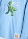 Hellblauer Schlafanzug aus reiner Bio-Baumwolle mit Toy Story-Print_3