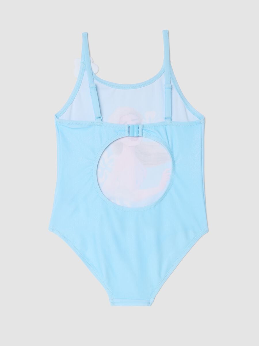 Blue one-piece swimsuit in stretch fabric_1