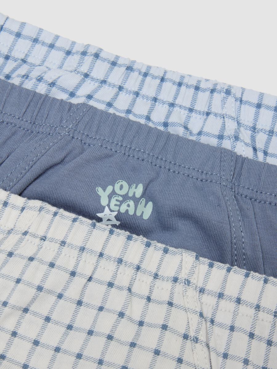Pack of 5 multicoloured pure organic cotton briefs for baby_2