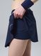 ALTAVIA COURT blue sports skirt in stretch technical fabric with integrated shorts_0