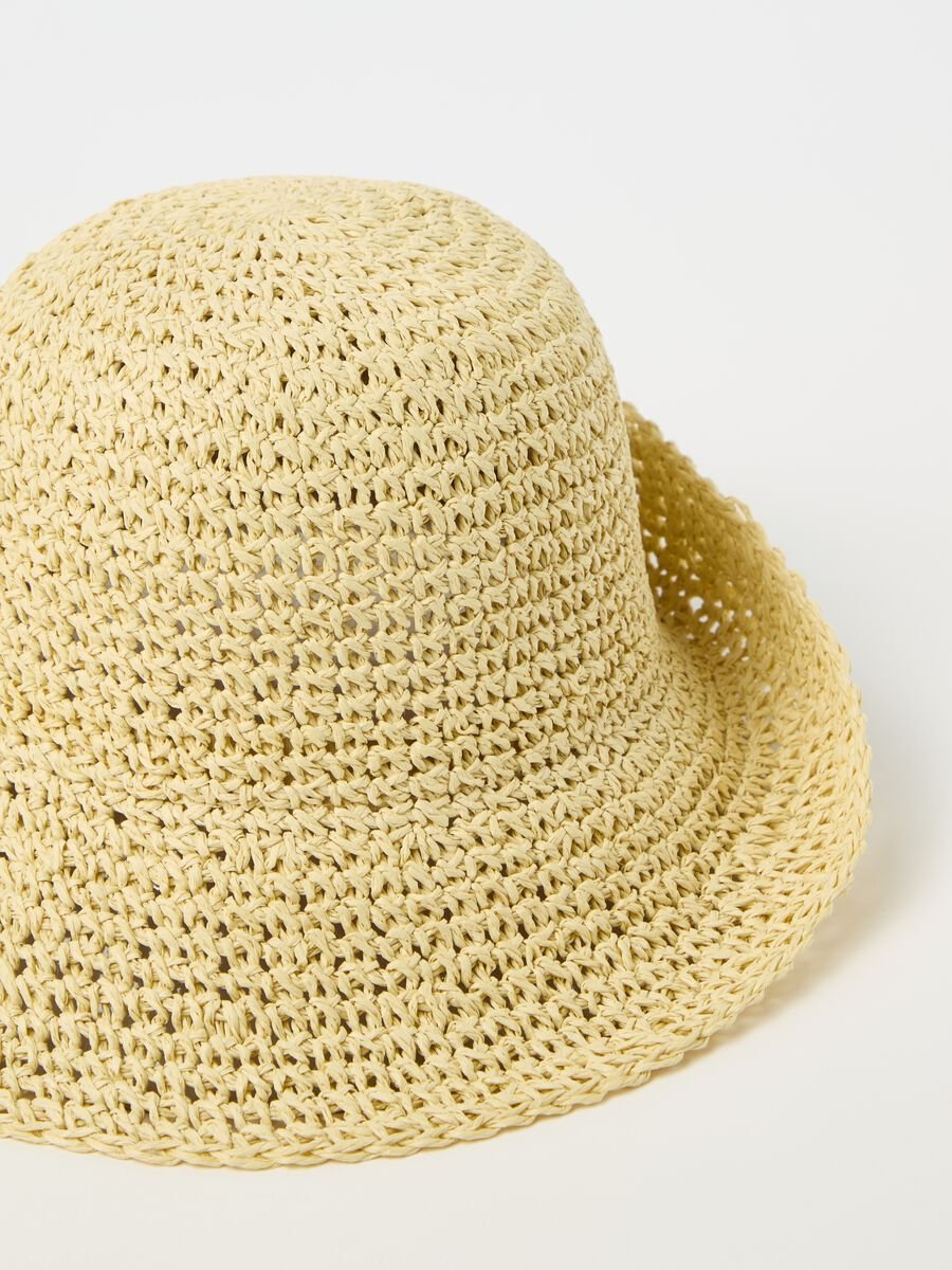 Sombrero de pescador de paja_1
