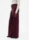 Lila Wide-Leg-Hosen aus Stretch-Baumwolle_3