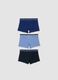 Boys&rsquo; 3-pack of blue organic stretch cotton boxers_1