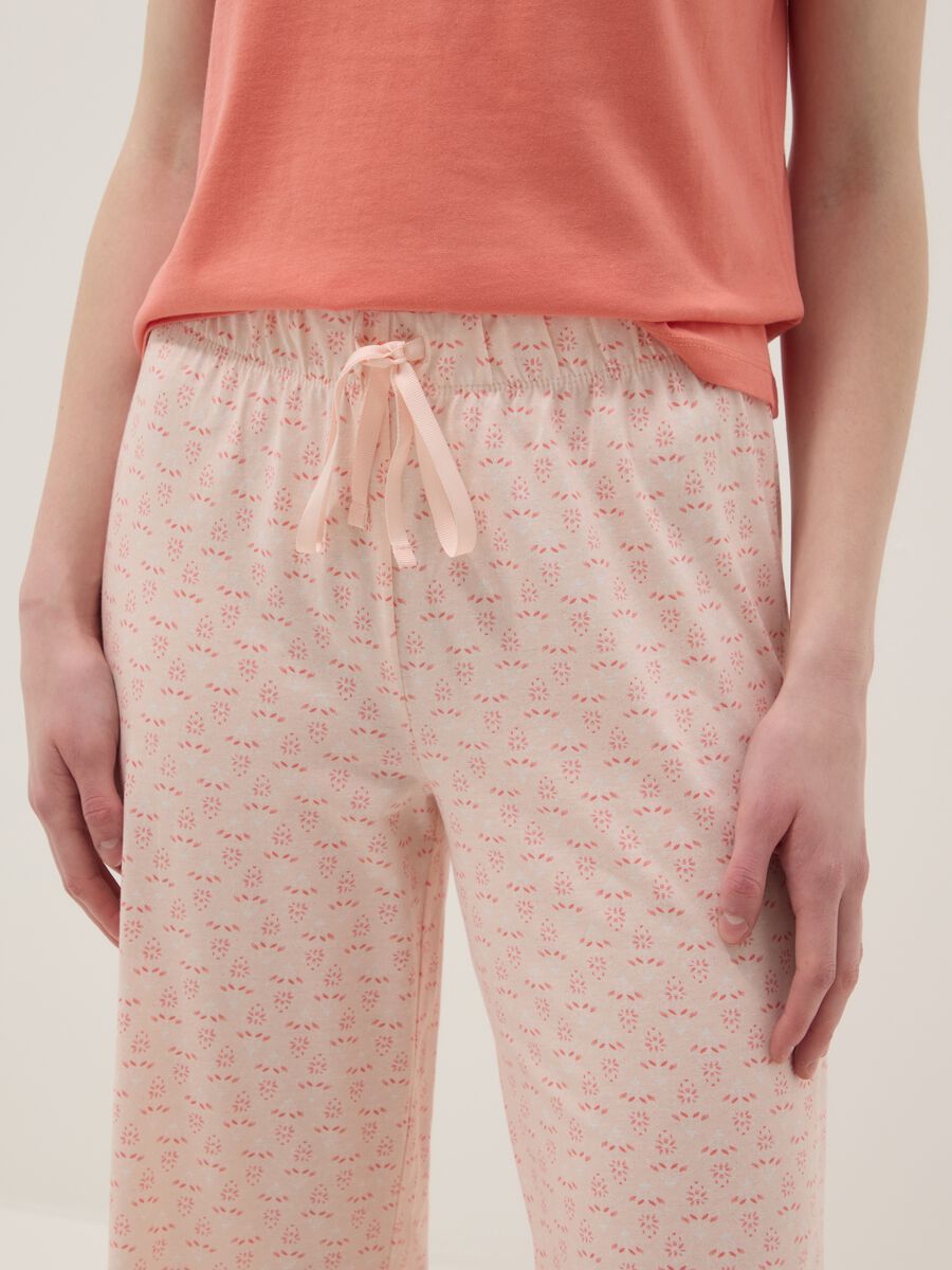 Pink pure cotton pyjamas regular fit_3