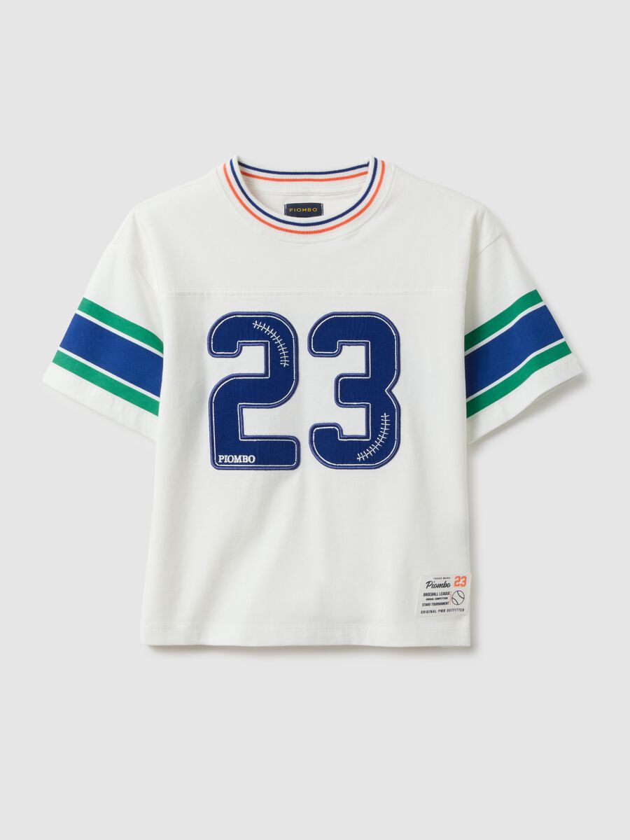 Kids' regular fit multicolour pure cotton T-shirt_3