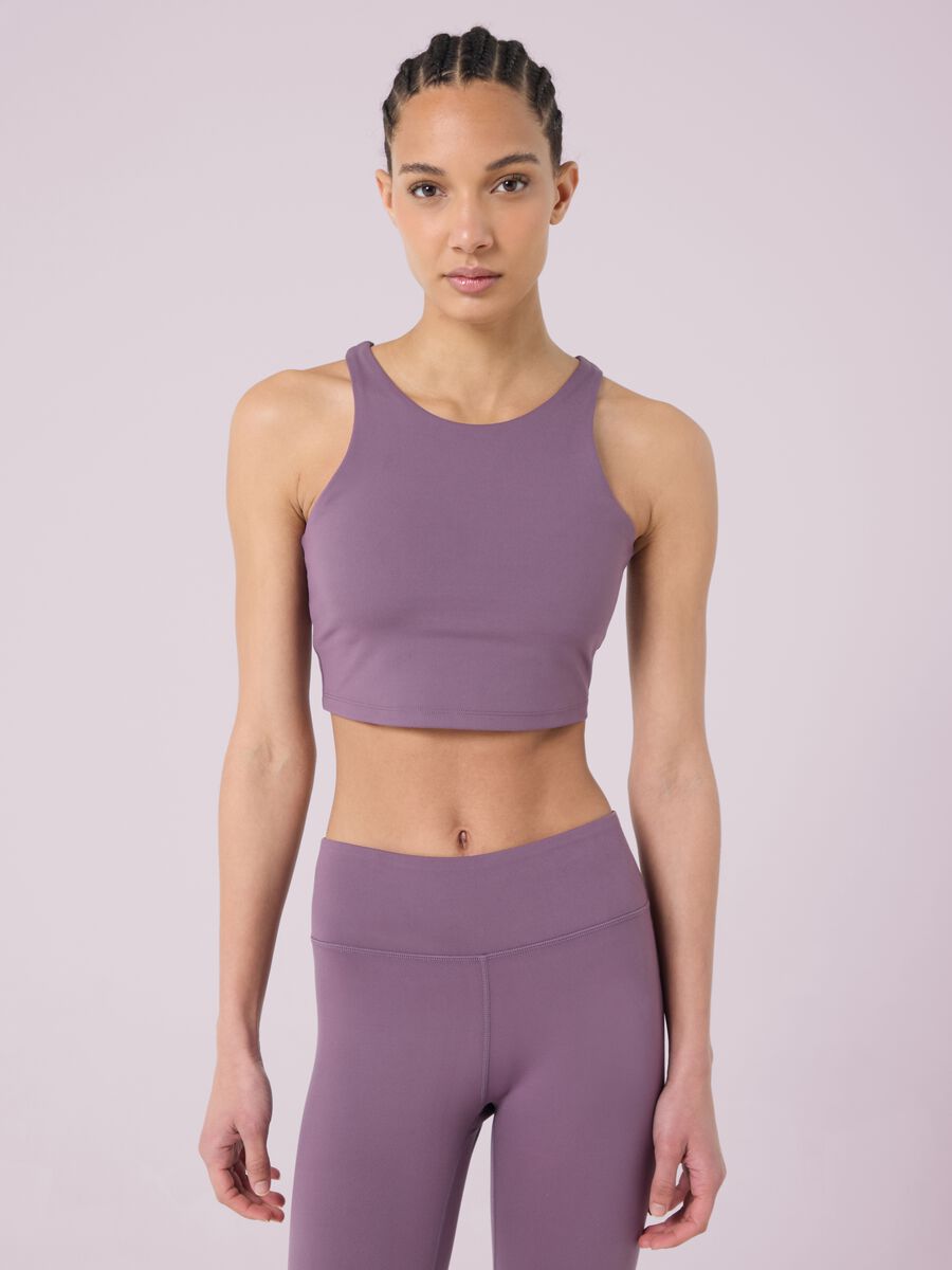 Top Sport Bra in Technical Fabric by ALTAVIA STUDIO_2