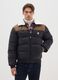 Multicolour padded jacket with zip_1