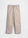 Linen and cotton blend trousers_3