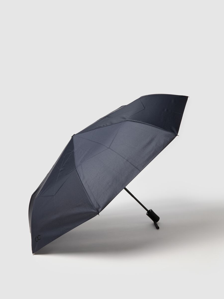 Compact Blue Umbrella_0