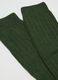 Green Ribbed Long Socks_2