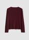 Purple long-sleeved crew-neck top_6