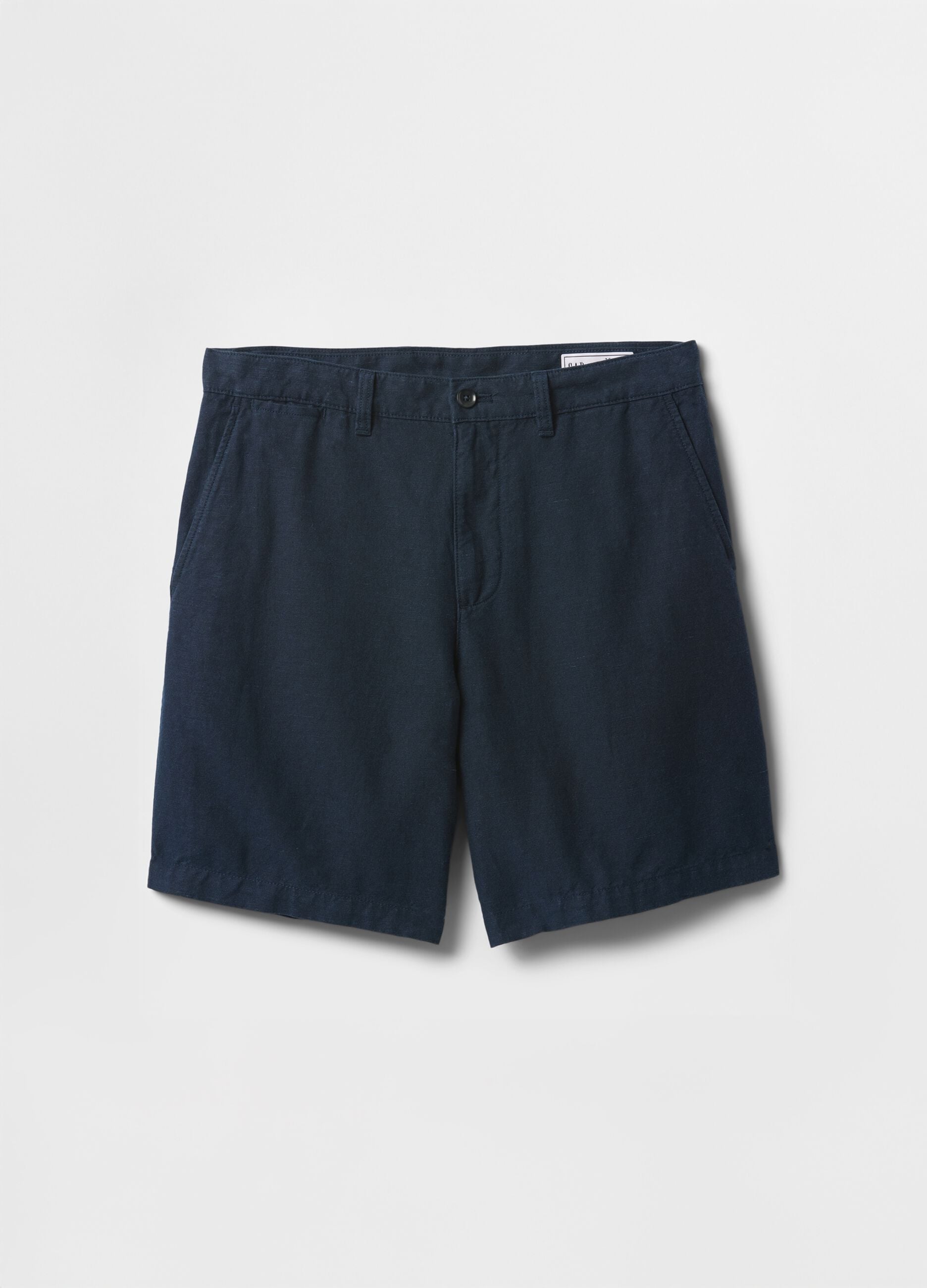 Blue Linen and Cotton Shorts by Gap