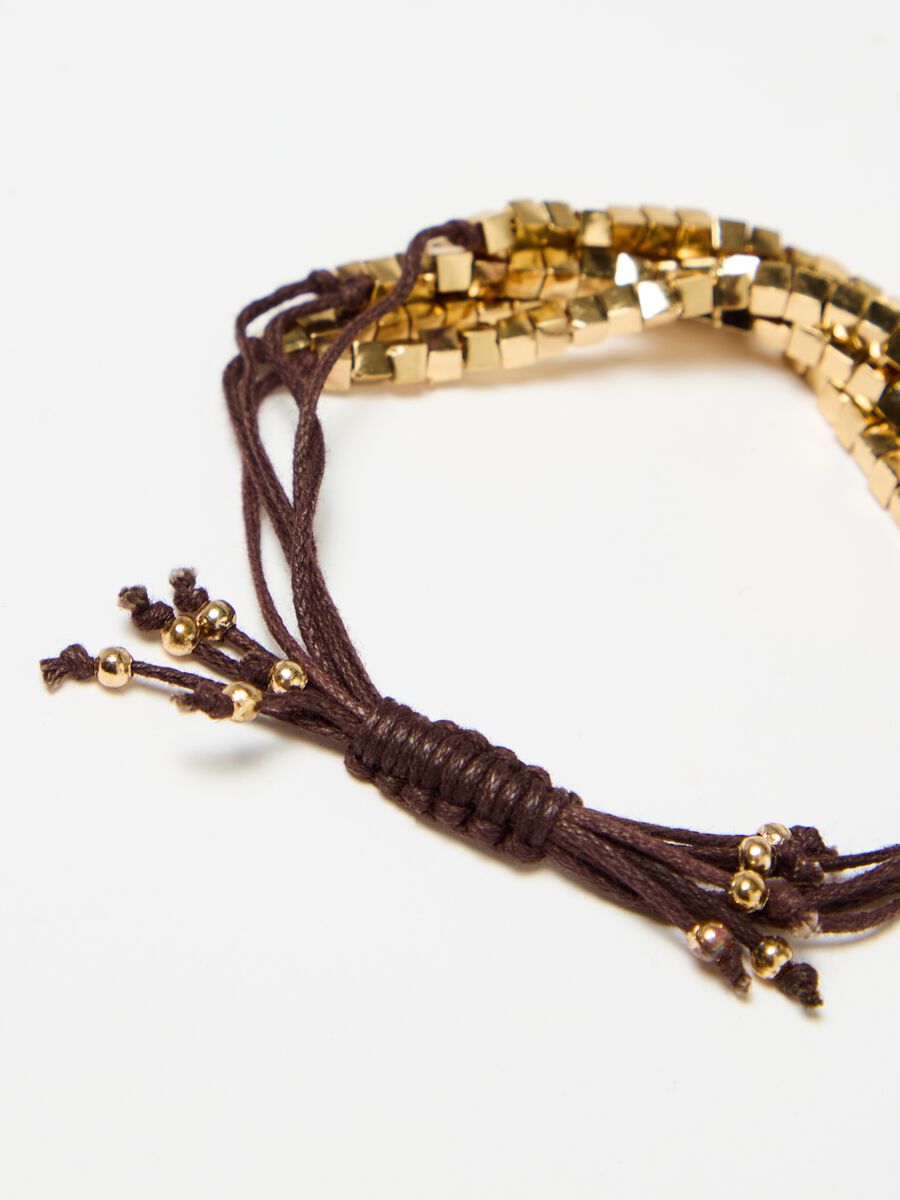 Multi-string bracelet with micro stones_2