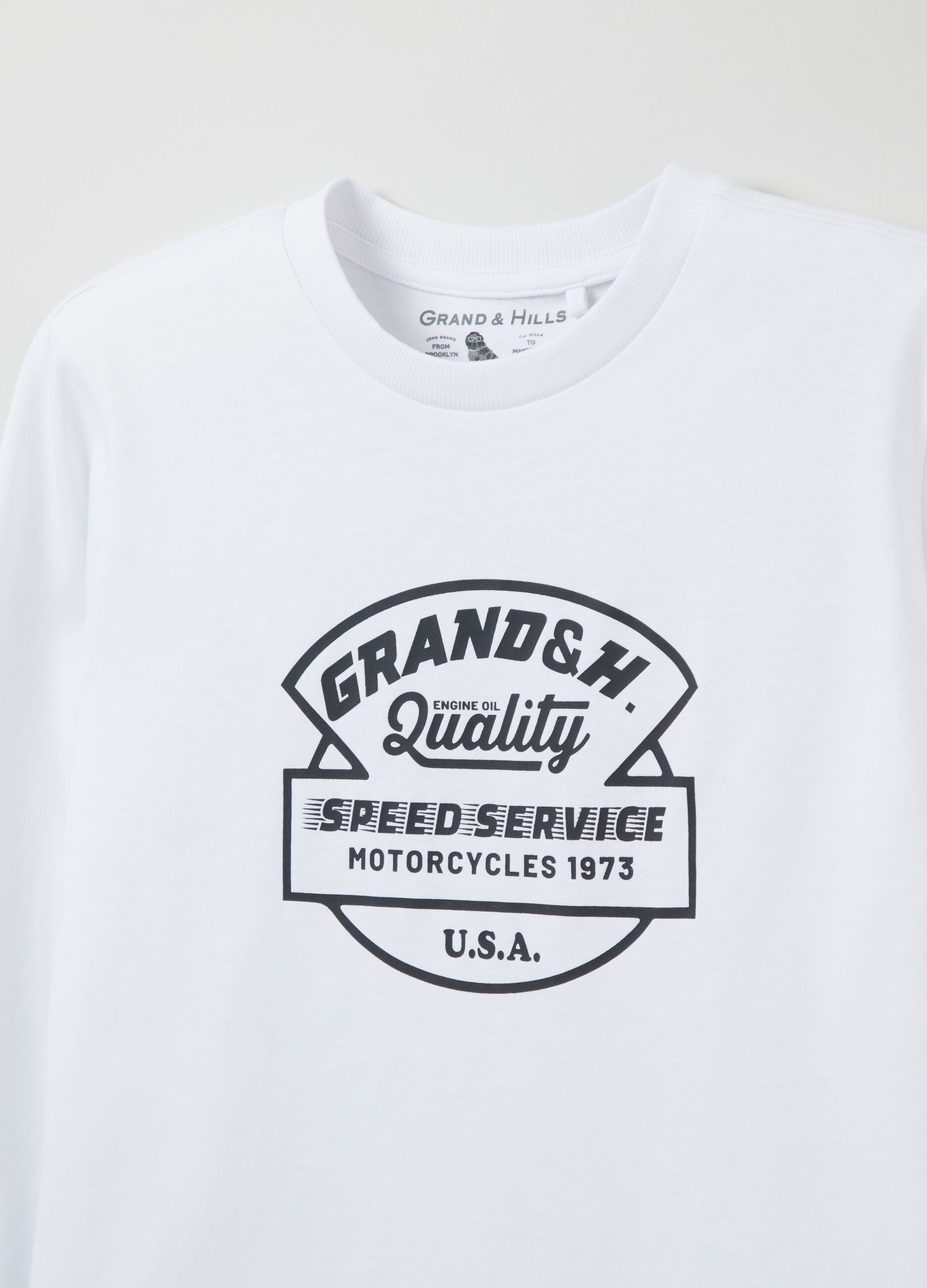 Camiseta manga larga con estampado Grand&Hills