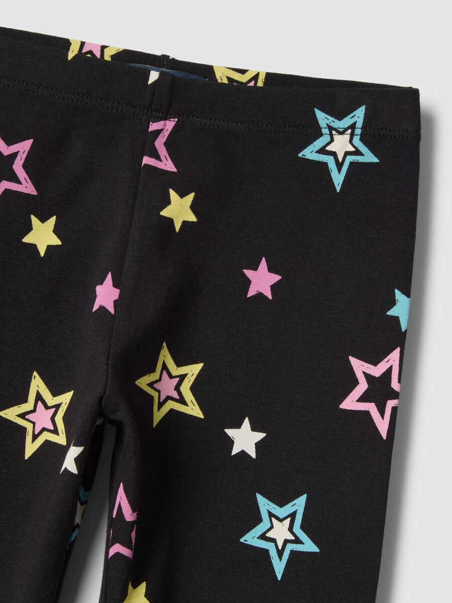 Black Girls' Skinny Organic Cotton Stretch Leggings_2