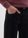 Black Regular Fit Pure Cotton Trousers_4