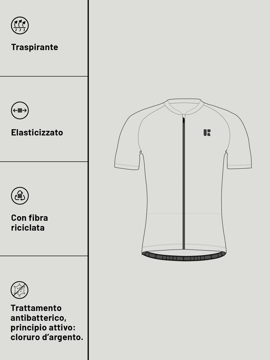 T-shirt ciclista stampata full-zip Urban Riders_3