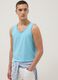 Light Blue Pure Cotton Vest Top_2