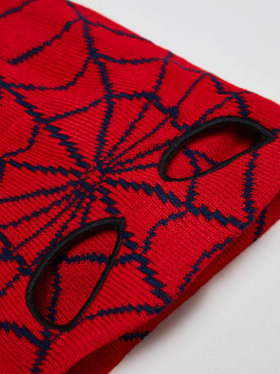 Knit Spider-Man hat_1