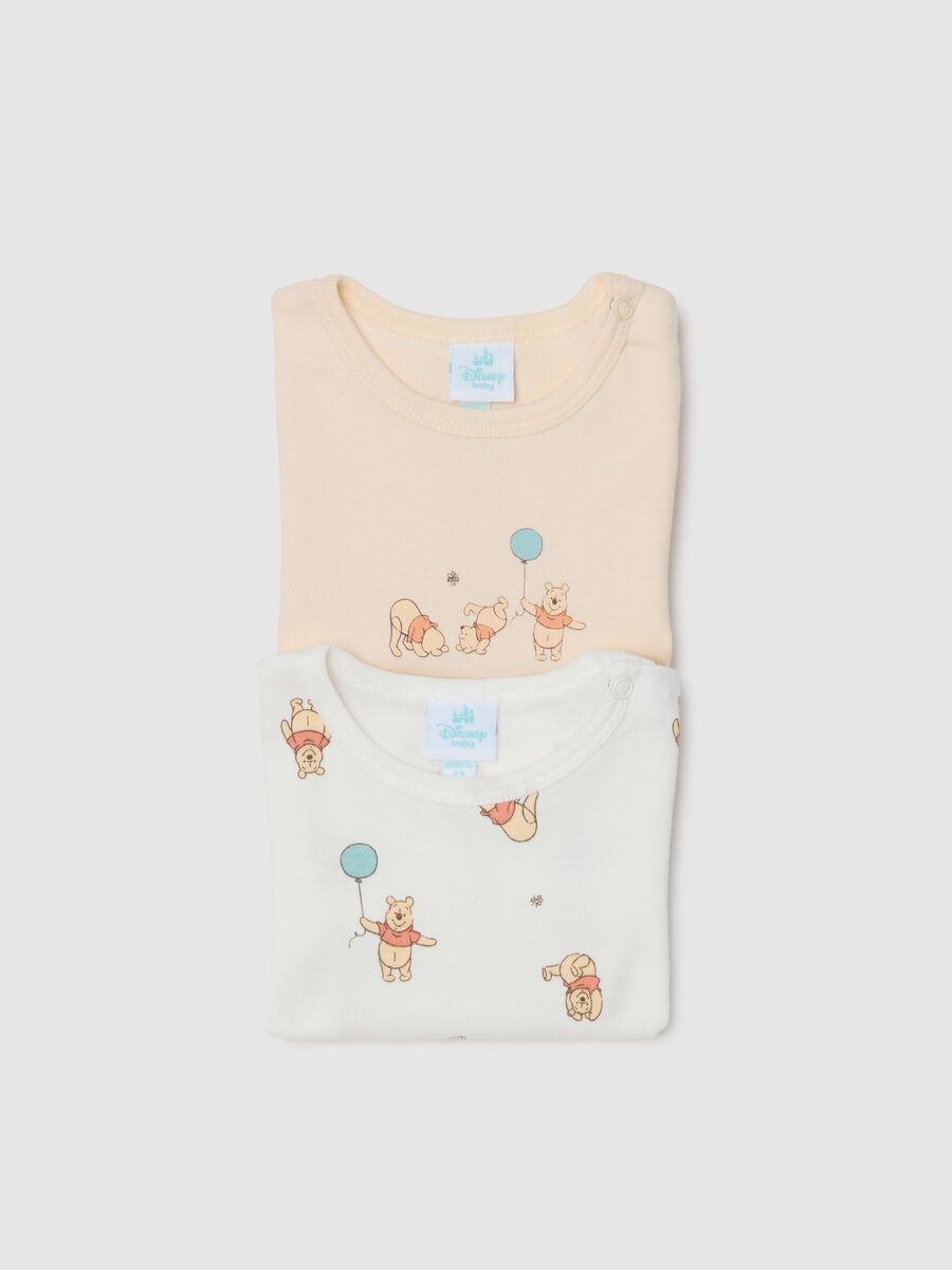 Baby Pack of Multicolor Bodysuits in Pure Cotton with Prints_3