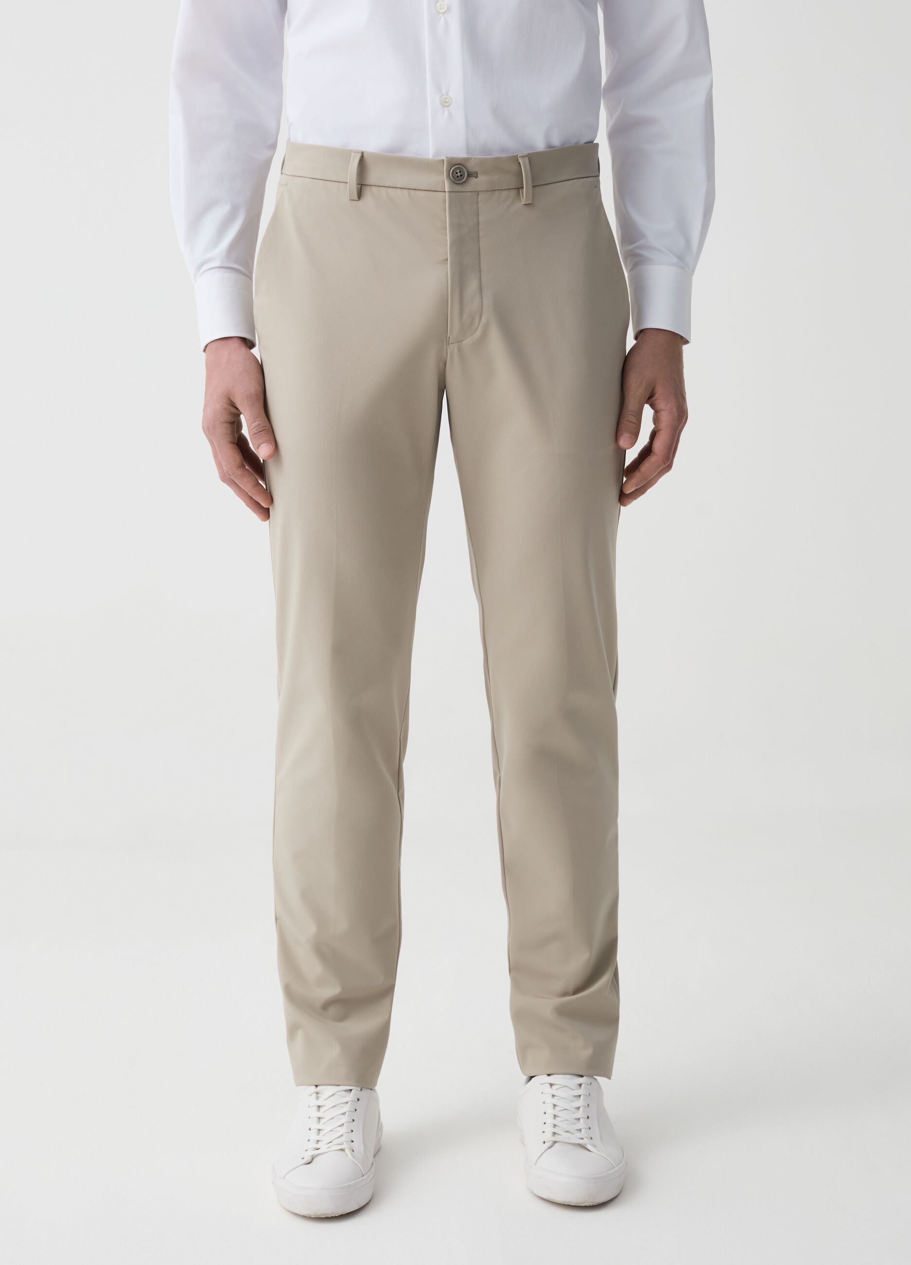 Pantalone slim fit stretch OVS Tech