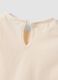 Maglietta beige in puro cotone organico con stampa orsetti per bimba_2