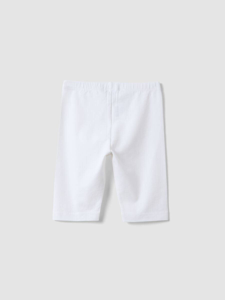 Wei&szlig;e Radlerhose aus Bio-Baumwolle_1