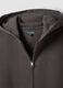 Grey organic cotton zip-up hoodie for boys, relaxed fit_6