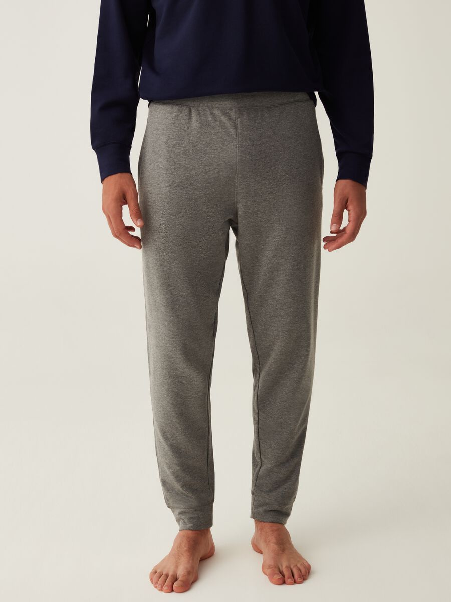 Full-length pyjamas with raglan sleeve top_3