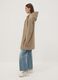 Beige long hooded jacket with zip_1