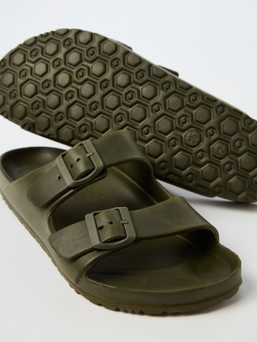 Double strap sandals with buckle_1