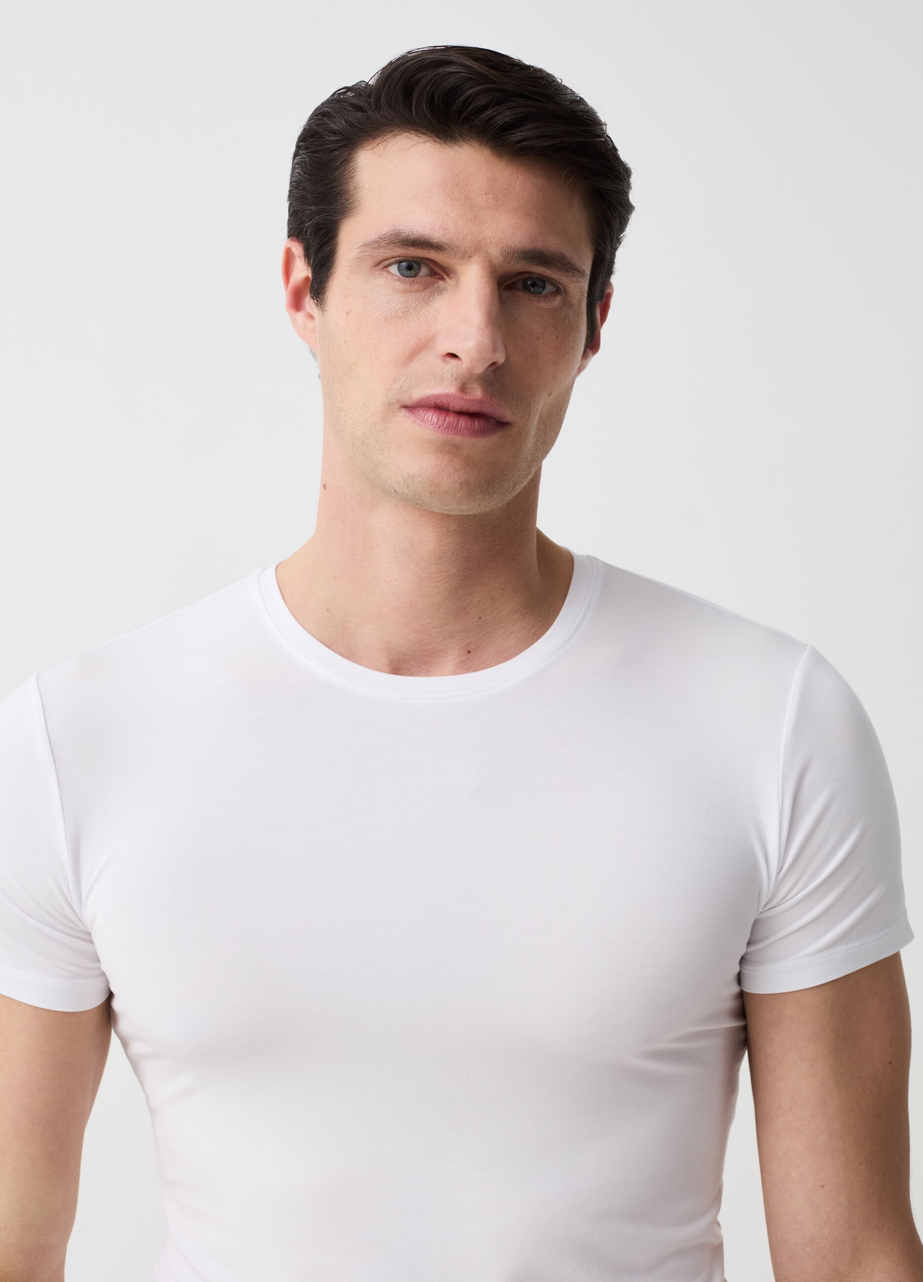 OVS Tech two-pack undershirts in stretch modal