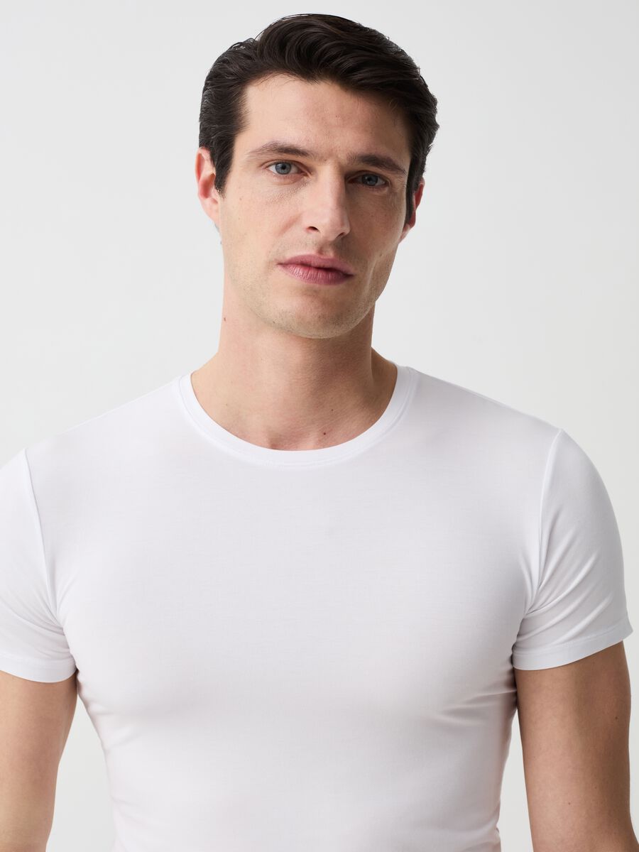 OVS Tech two-pack undershirts in stretch modal_2