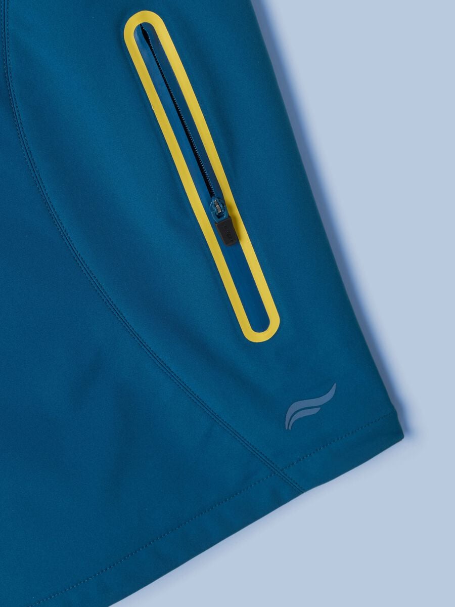 Blaues winddichtes ALTAVIA SAILING Gilet aus Stretchgewebe mit Rei&szlig;verschluss_6