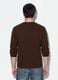 Light brown crew-neck pure cotton oversized jumper_3
