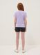 Schwarze Denim-Shorts f&uuml;r M&auml;dchen aus elastischem Baumwollmix, Slim Fit_1