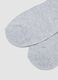 3er-Pack graue Sportsocken in Kn&ouml;chell&auml;nge aus Bio-Baumwolle_2