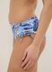 Blue bikini bottoms in stretch fabric with side ties_3