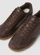Casual brown trainers with contrast sole_2