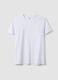 White pure cotton short-sleeve T-shirt_4