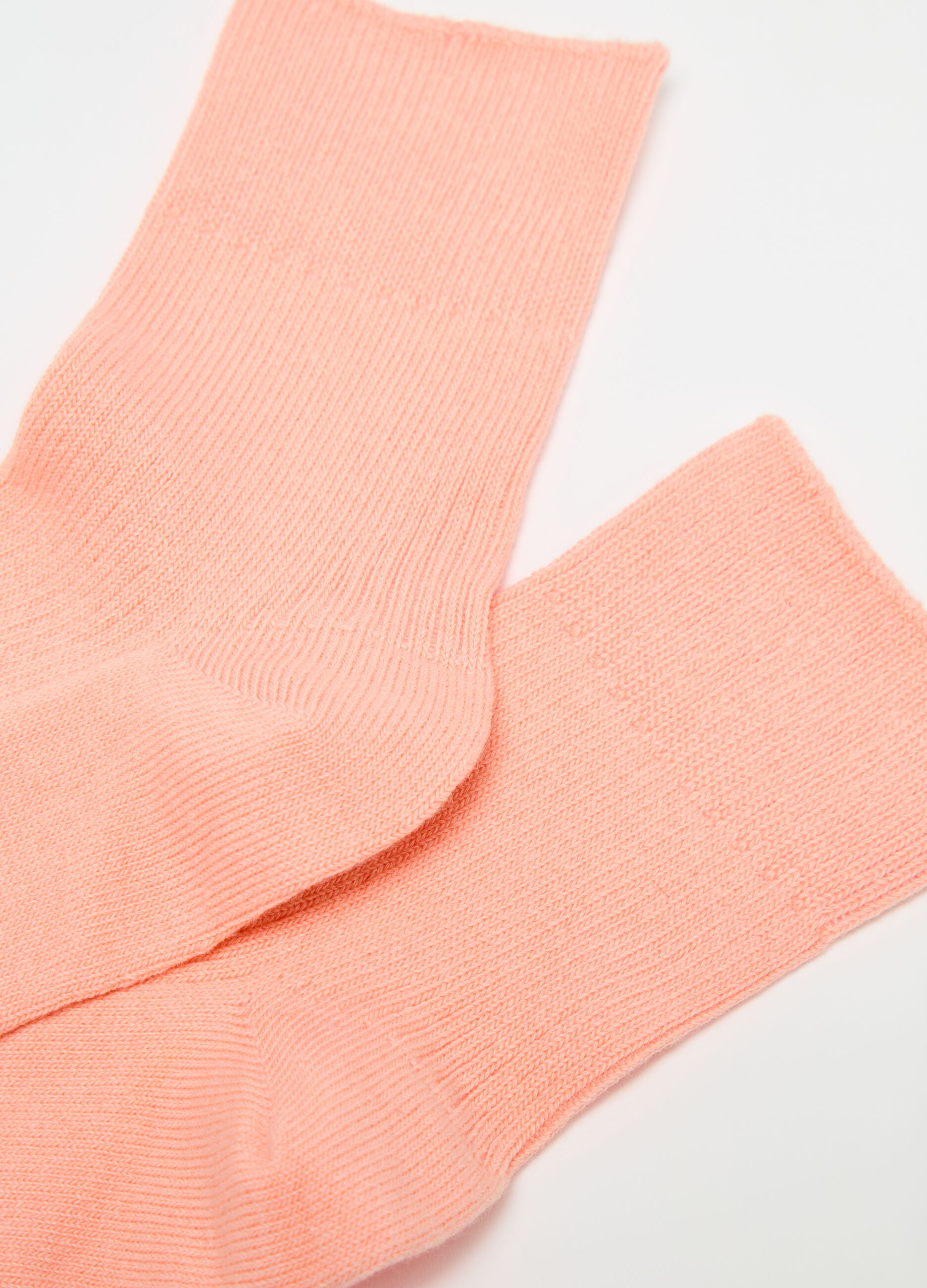 Calcetines cortos en tejido elástico