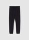 Jungen Jogger-Hose aus schwarzer Baumwolle - Regular Fit_3