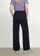 Black cotton-blend straight-fit joggers_2