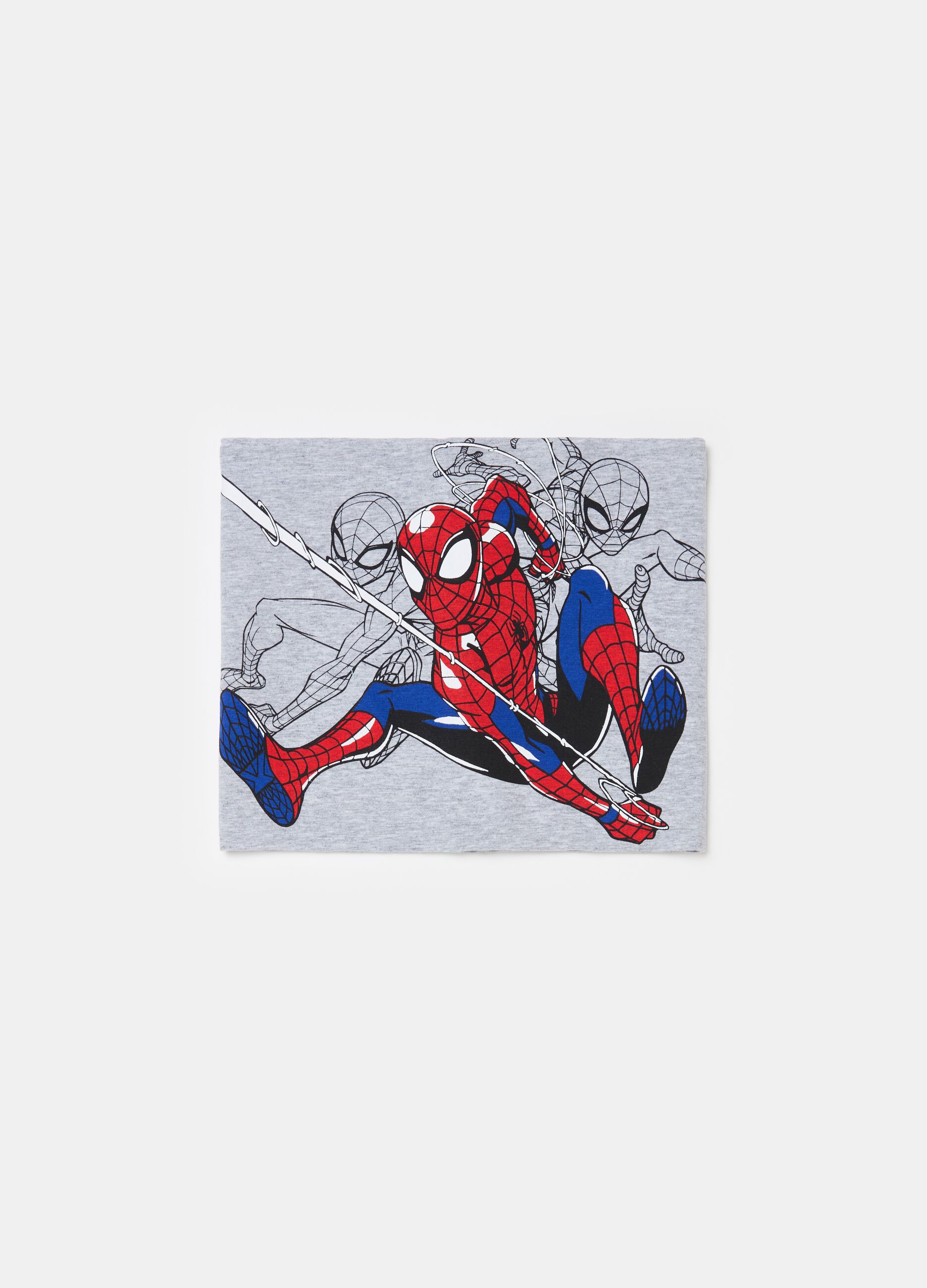 Scaldacollo stretch con stampa Spider-Man