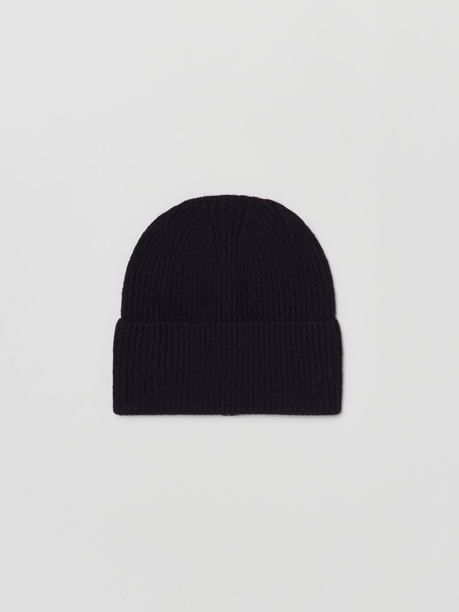 Ribbed wool hat_1