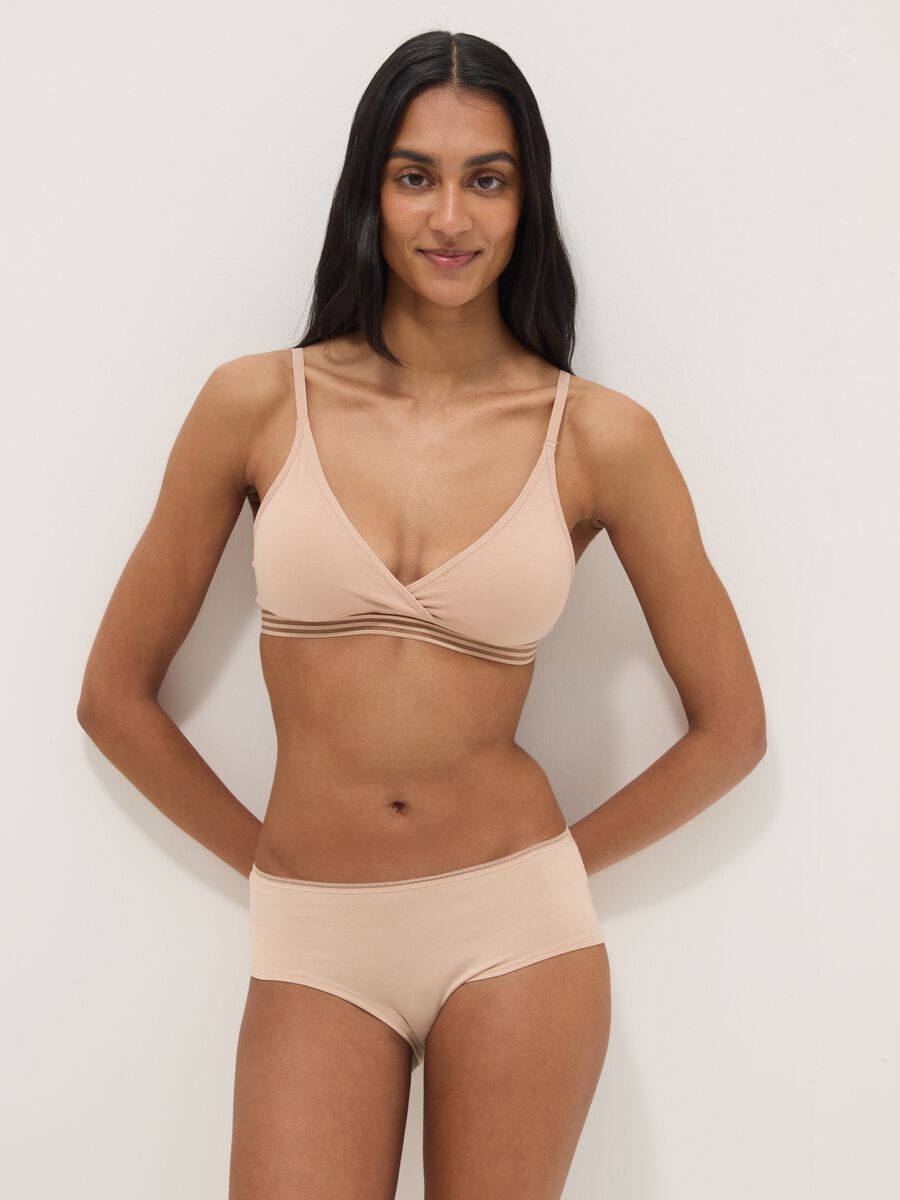 Beiger Stretch-Dreieck-BH aus Bio-Baumwolle_1