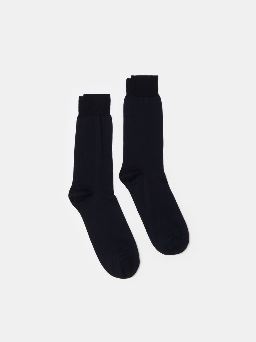 Two-pair pack short socks in Supima cotton_0