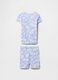 Summer Floral Pyjamas for Girls in Pure Cotton_0