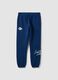 Blue cotton-blend Lakers print jogger trousers_0
